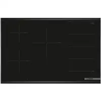 Bosch Serie 8 PXV875DV1E hobs Negro Integrado 82 cm Con placa de inducción 5 zona(