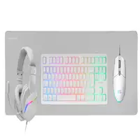 Mars Gaming MCP-RGB3, Pack Gaming Teclado Fixed RGB + Ratón Gaming RGB Flow 3200 D