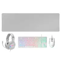Mars Gaming MCP-RGB3, Pack Gaming Teclado Fixed RGB + Ratón Gaming RGB Flow 3200 D