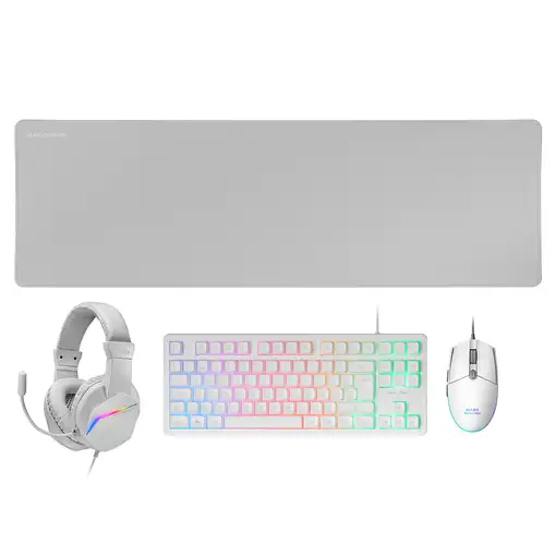 Mars Gaming MCP-RGB3, Pack Gaming Teclado Fixed RGB + Ratón Gaming RGB Flow 3200 D