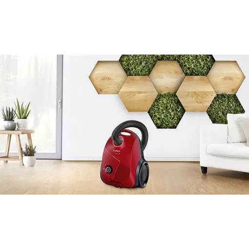 Bosch Serie 2 BGBS2RD1H aspiradora 3,5 L Secar Bolsa para el polvo