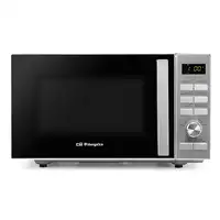 Orbegozo MIG 2050 CE microondas Negro, Plata Microondas combinado Encimera 20 L 80