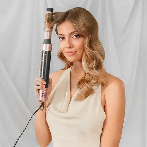 Cecotec Bamba CeramicCare 12in1 AirGlam Black Herramienta de peinado con múltiples