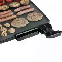 Plancha de cocina eléctrica JATA JEGR1603 de 60 x 35 cm (XXL). 2400 W