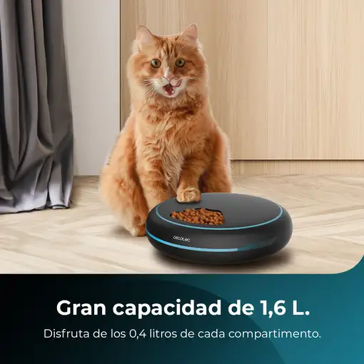 Cecotec Dispensador Comedero dispensador Pumba 1600 Purrfect Meal
