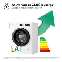 LG F4X1009NWK lavadora Carga frontal 9 kg 1400 RPM Blanco