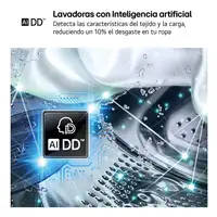 LG F4X1009NWK lavadora Carga frontal 9 kg 1400 RPM Blanco