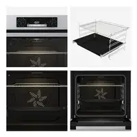 Horno 77 L Acero inoxidable 744483 HISENSE Horno 77 L Acero inoxidable 744483 HISENSE