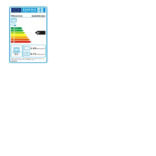 Horno 77 L Acero inoxidable 744483 HISENSE