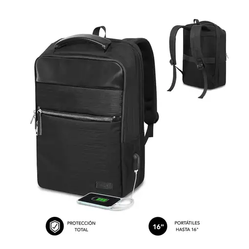Mochila De Negocios Business V2 Ap Backpack 16\ Negro