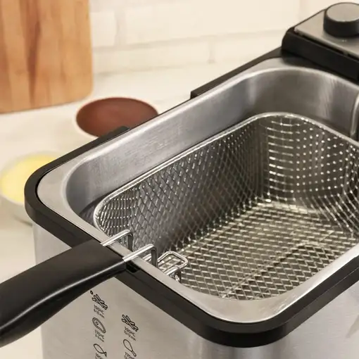 Cecotec Freidora con aceite Freidora CleanFry Infinity 3000 Full Inox