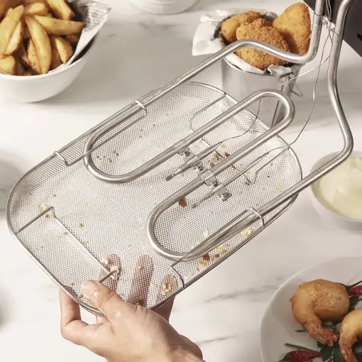 Cecotec Freidora con aceite Freidora CleanFry Infinity 3000 Full Inox