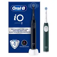 Oral-B iO Series 2 Adulto Cepillo dental vibratorio Negro, Verde