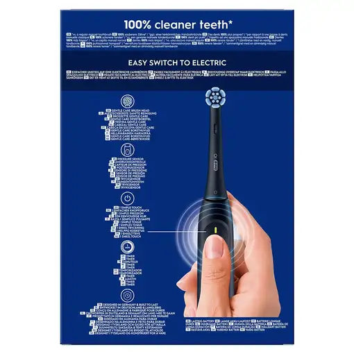 Oral-B iO Series 2 Adulto Cepillo dental vibratorio Negro, Verde
