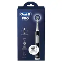 Oral-B Pro Series 1 Adulto Cepillo de dientes oscilante Negro, Blanco