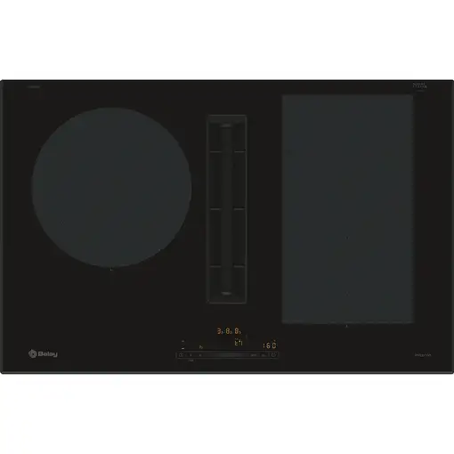 Balay 3EBC989LH hobs Negro Integrado 80 cm Con placa de inducción 3 zona(s) Campan