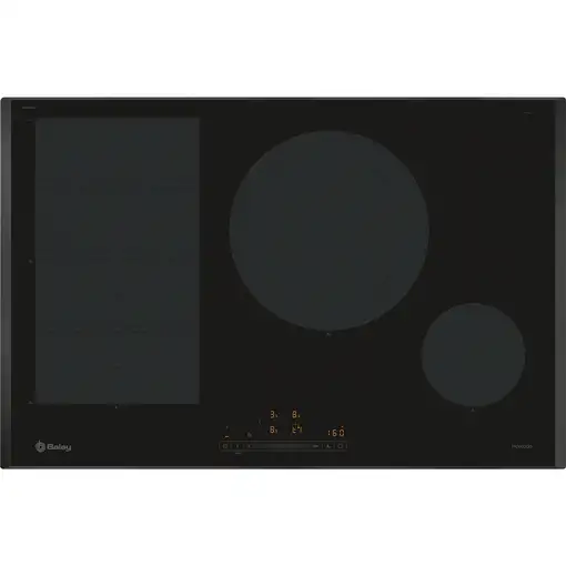 Balay 3EB989LH hobs Negro Integrado 80 cm Con placa de inducción 4 zona(s)