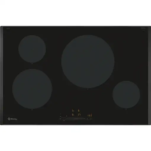 Balay 3EB985LH hobs Negro Integrado 80 cm Con placa de inducción 4 zona(s)