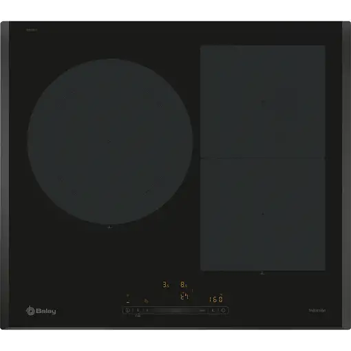 Balay 3EB968LH hobs Negro Integrado 60 cm Con placa de inducción 3 zona(s)