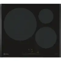 Balay 3EB967AH Negro Integrado 60 cm Con placa de inducción 3 zona(s)