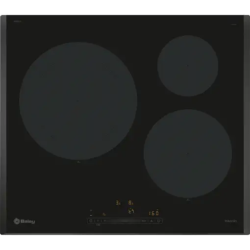 Balay 3EB965LH hobs Negro Integrado 60 cm Con placa de inducción 3 zona(s)