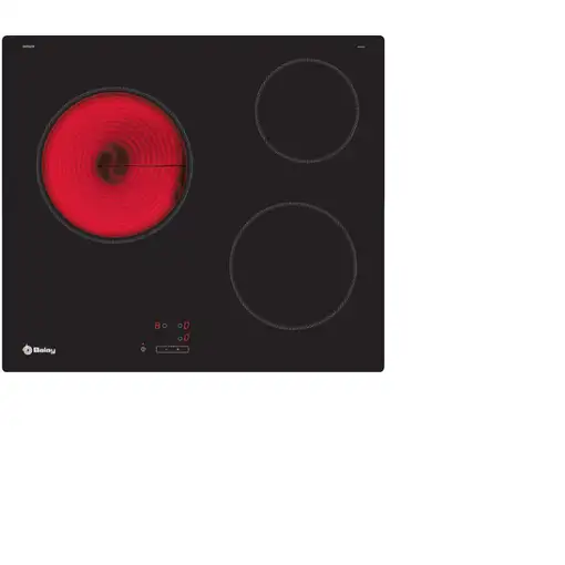 Balay 3EB764EN hobs Negro Integrado 59.2 cm Cerámico 3 zona(s)