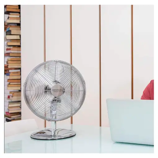 Cecotec  Ventilador de sobremesa EnergySilence 620 RetroDesk