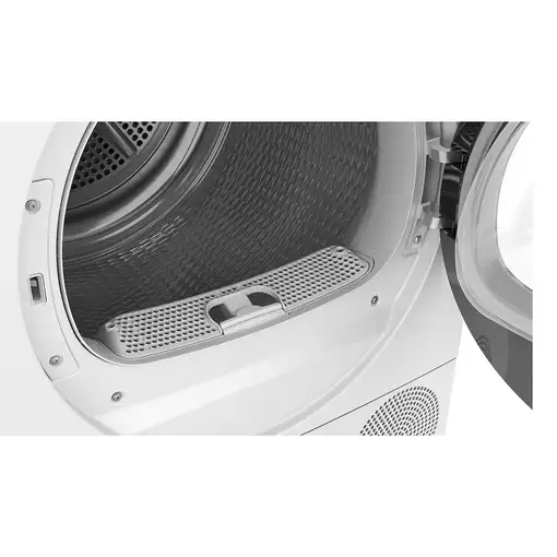 Secadora blanca con bomba de calor, 8 kg, 3SB288BE BALAY