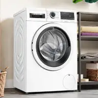 Bosch Serie 4 WNA13401ES lavadora-secadora Independiente Carga frontal Blanco E
