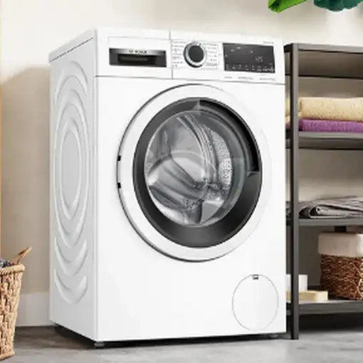 Bosch Serie 4 WNA13401ES lavadora-secadora Independiente Carga frontal Blanco E
