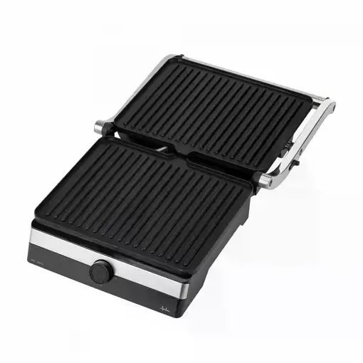 Parrilla eléctrica grill JATA JEGR1596 con placas rayadas (29 x 23,6 cm). 2000 W