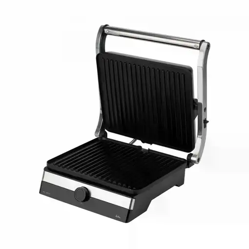 Parrilla eléctrica grill JATA JEGR1596 con placas rayadas (29 x 23,6 cm). 2000 W