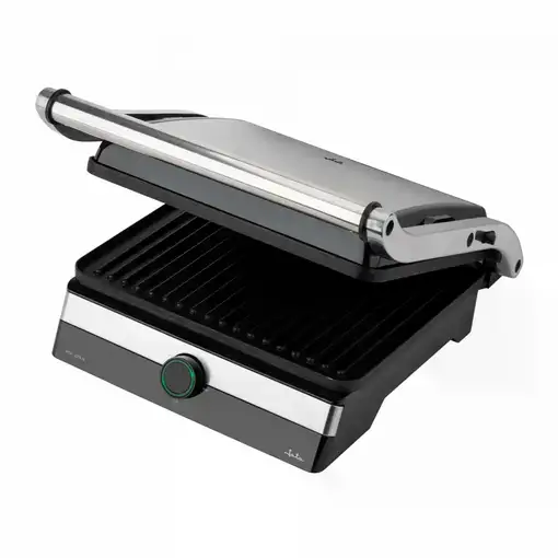 Parrilla eléctrica grill JATA JEGR1596 con placas rayadas (29 x 23,6 cm). 2000 W