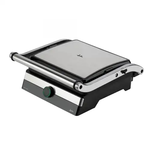 Parrilla eléctrica grill JATA JEGR1596 con placas rayadas (29 x 23,6 cm). 2000 W