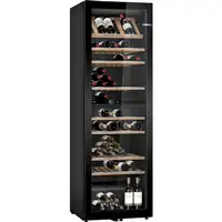 Bosch Serie 6 KWK36ABGA enfriador de vino Nevera de vino Independiente Negro 199 b