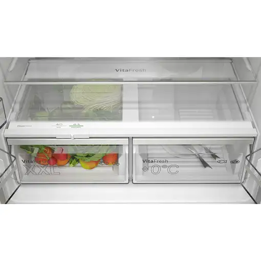Bosch Serie 4 KFN96APEA nevera puerta lado a lado Independiente 605 L E Acero inox