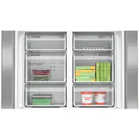Bosch Serie 4 KFN96APEA nevera puerta lado a lado Independiente 605 L E Acero inox