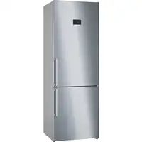 Bosch Serie 6 KGN49AICT nevera y congelador Independiente 440 L C Acero inoxidable