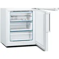 Bosch Serie 4 KGN49XWDP nevera y congelador Independiente 438 L D Blanco