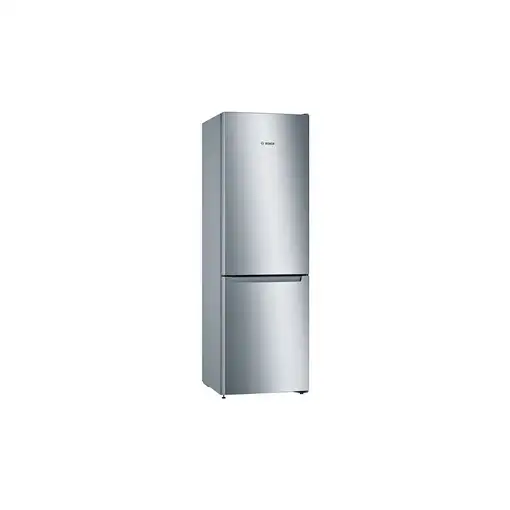 Bosch Serie 2 KGN33NLEB nevera y congelador Independiente 282 L E Acero inoxidable