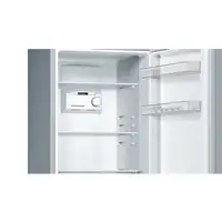 Bosch Serie 2 KGN33NLEB nevera y congelador Independiente 282 L E Acero inoxidable