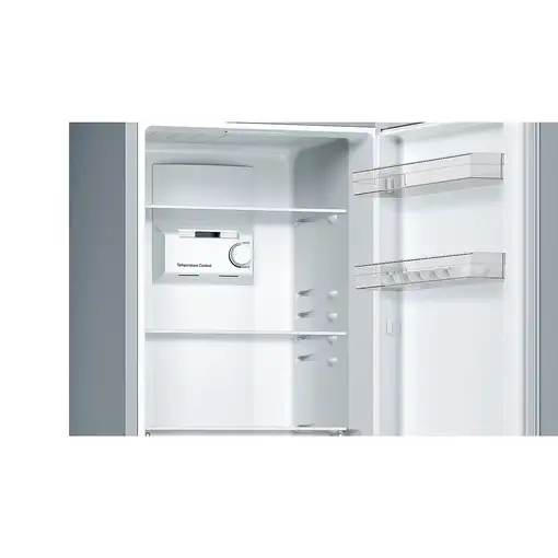 Bosch Serie 2 KGN33NLEB nevera y congelador Independiente 282 L E Acero inoxidable