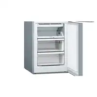 Bosch Serie 2 KGN33NLEB nevera y congelador Independiente 282 L E Acero inoxidable
