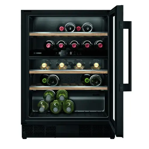 Bosch Serie 6 KUW21AHG0 enfriador de vino Integrado Negro 44 botella(s) Bosch Serie 6 KUW21AHG0 enfriador de vino Integrado Negro 44 botella(s)