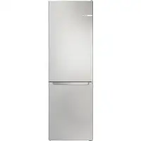 Bosch Serie 2 KGN36NLEA nevera y congelador Independiente 305 L E Acero inoxidable