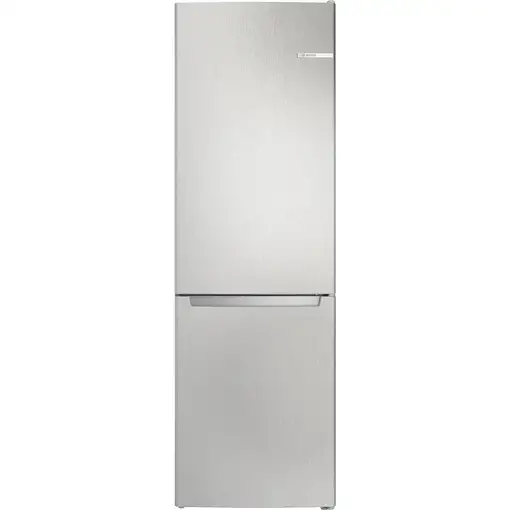Bosch Serie 2 KGN36NLEA nevera y congelador Independiente 305 L E Acero inoxidable