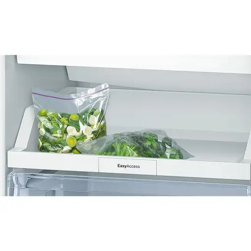 Bosch Serie 2 KGN36NLEA nevera y congelador Independiente 305 L E Acero inoxidable