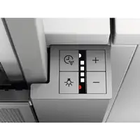 AEG DPE5660M Semintegrada (extraíble) Gris 495 m³/h