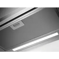 AEG DPE5660M Semintegrada (extraíble) Gris 495 m³/h