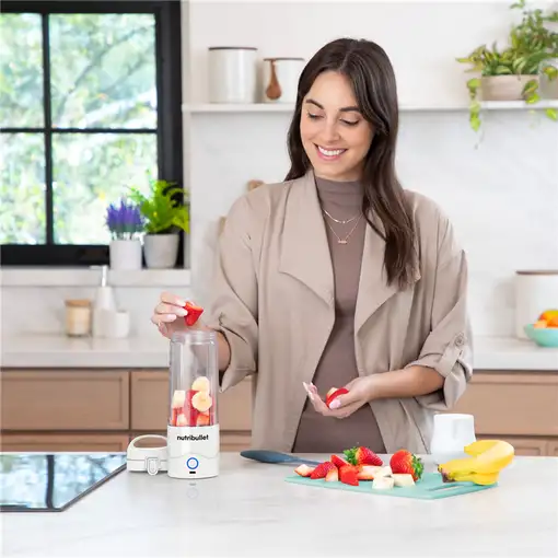 NutriBullet Portable 0,475 L Licuadora de vaso Blanco